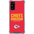 NFL Kansas City Chiefs Team Motto Galaxy S20 FE Clear Case